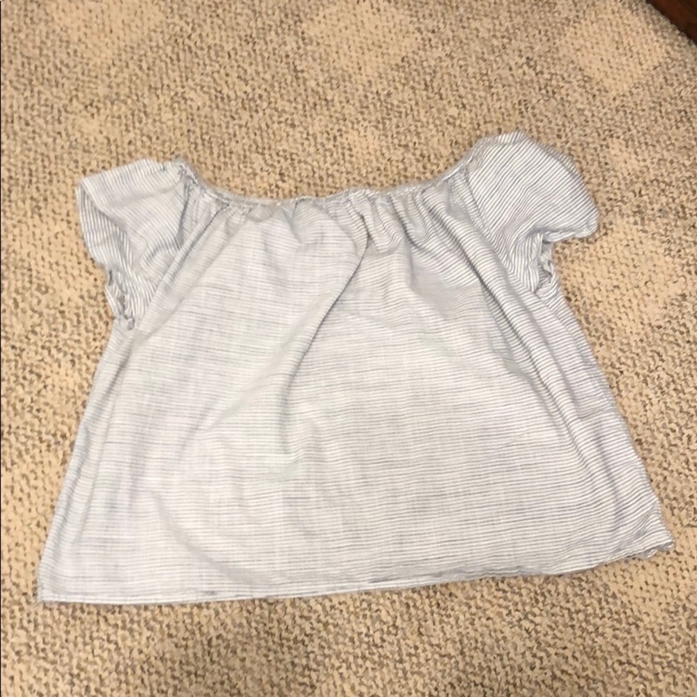 Off the shoulder shirt